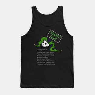 Insane in the Membrane (Green-Grey) Tank Top